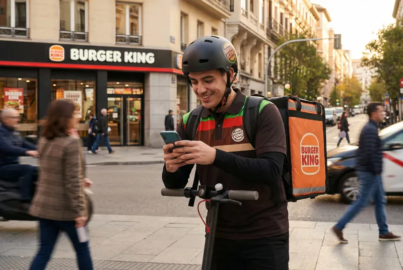 Курьер Burger King